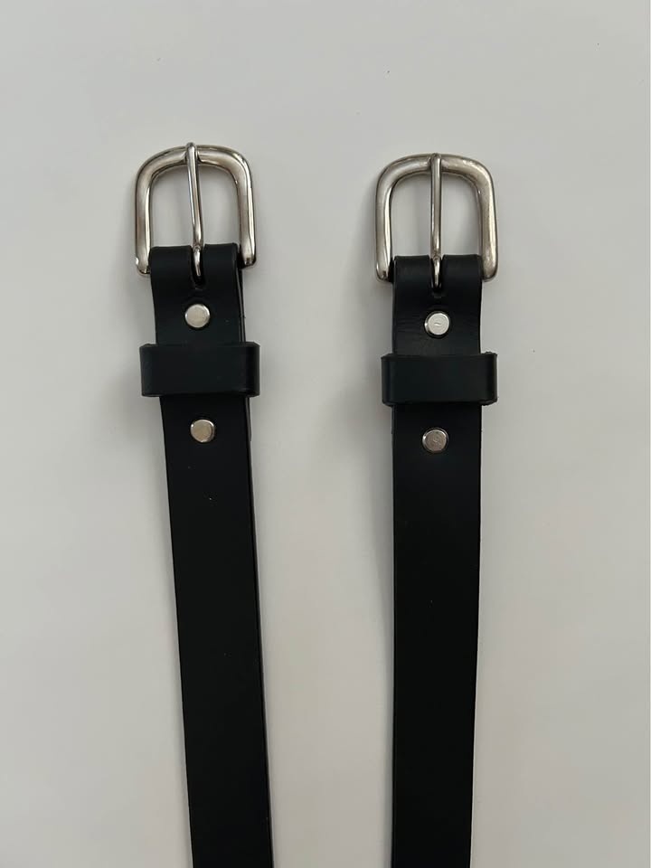 Brand New Unisex Black Belts Two Sizes 38/95 & 40/100 $15 each - photo 5