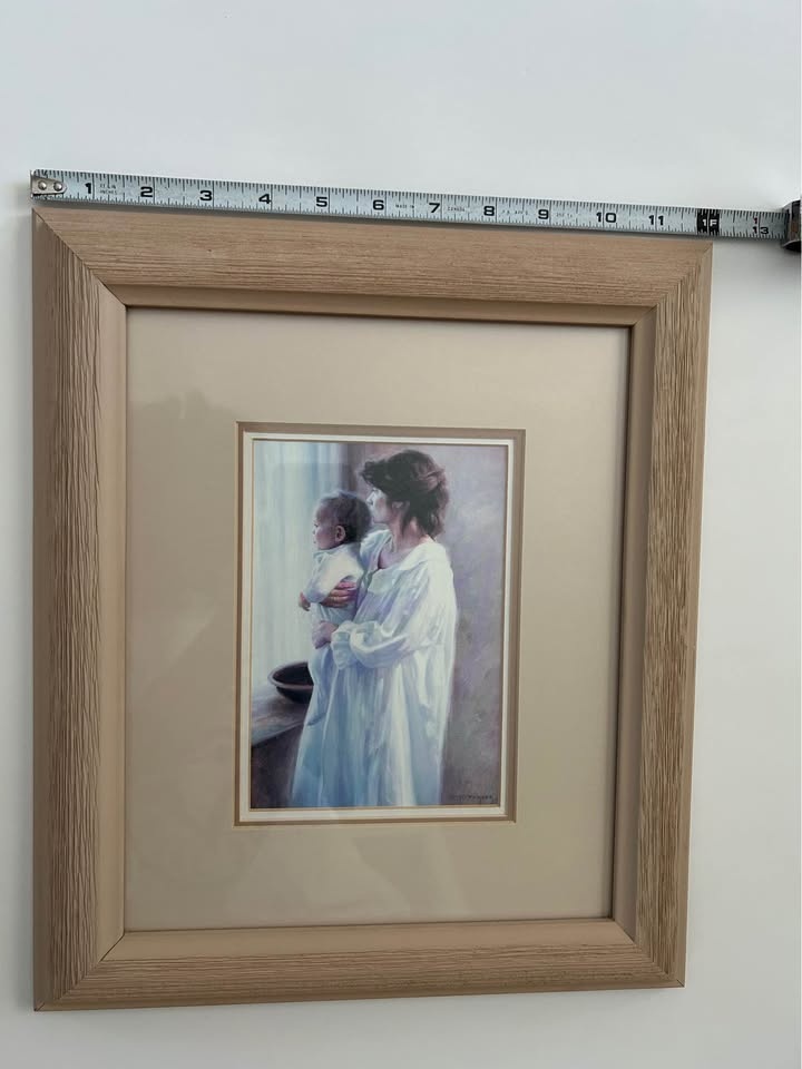 Brand New Framed Mother and Child Art Print - photo 4