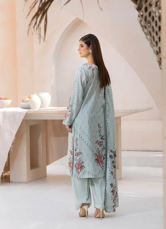 Brand new 3 piece Pakistani linen suit - photo 2