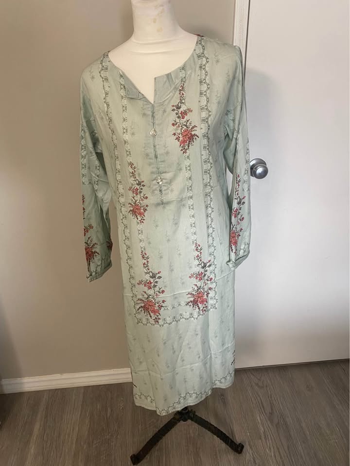 Brand new 3 piece Pakistani linen suit - photo 4