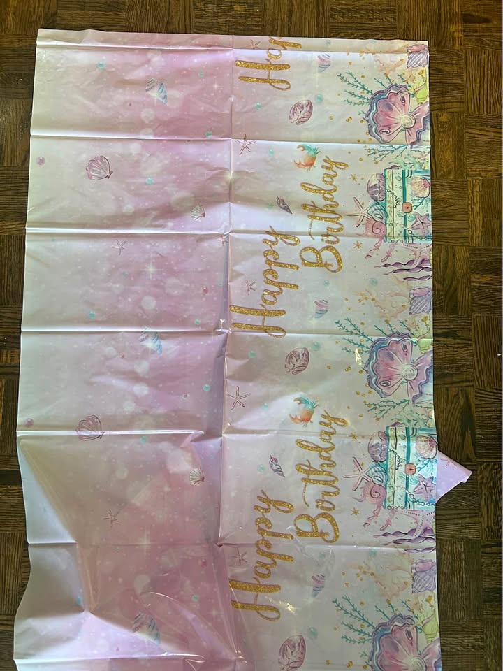 Mermaid Tablecloth 54 * 108in