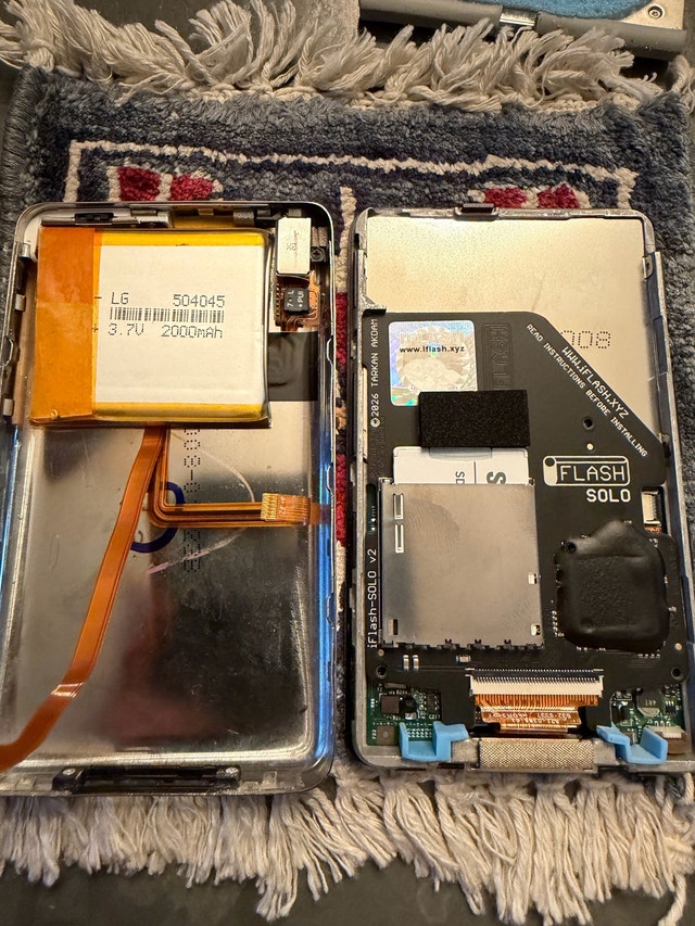 iPod Classic 6th Gen 128GB Modded - photo 5
