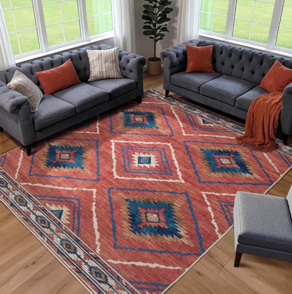 Brand New Area Rug 10x8 Washable Rugs Non-Slip Backing - photo 3