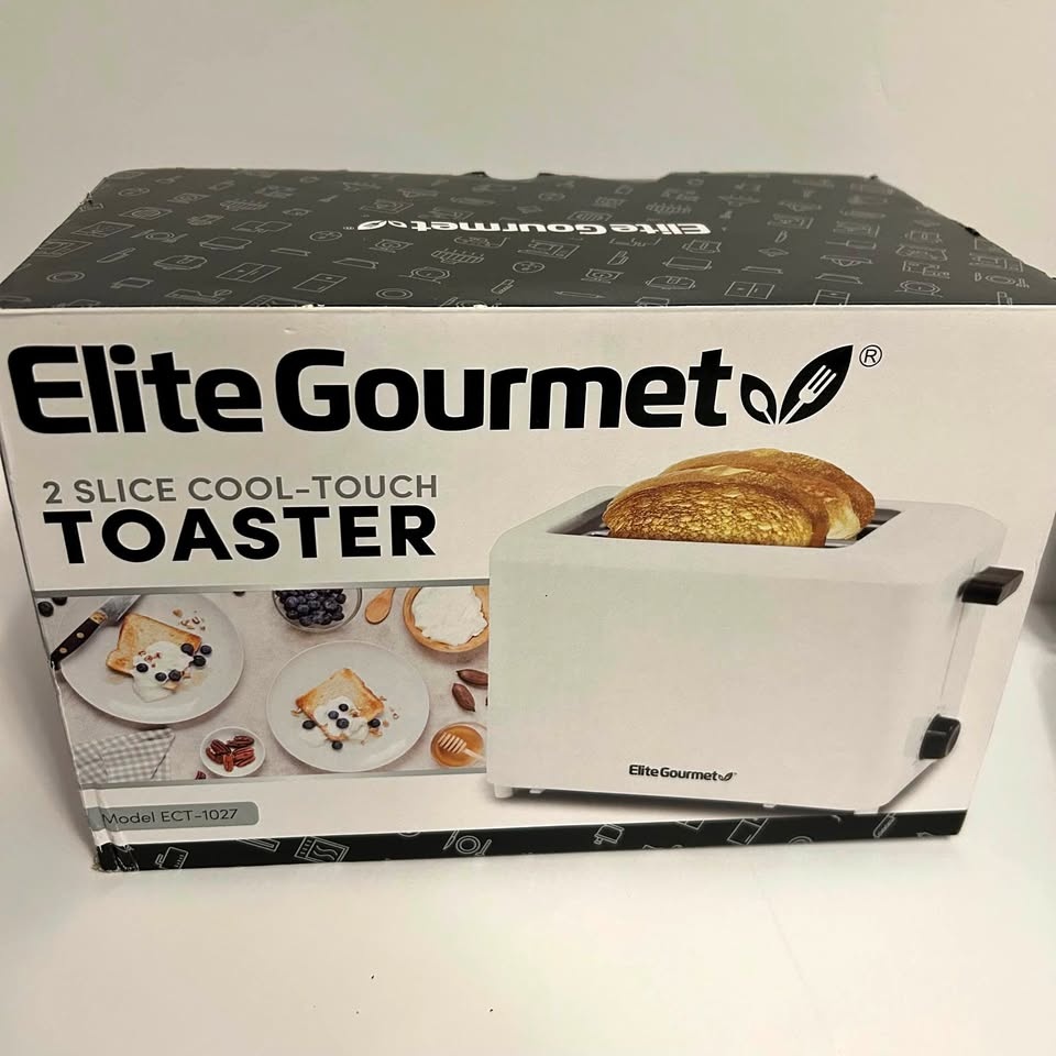 NEW Toaster 2-slice cool touch Elite Gourmet