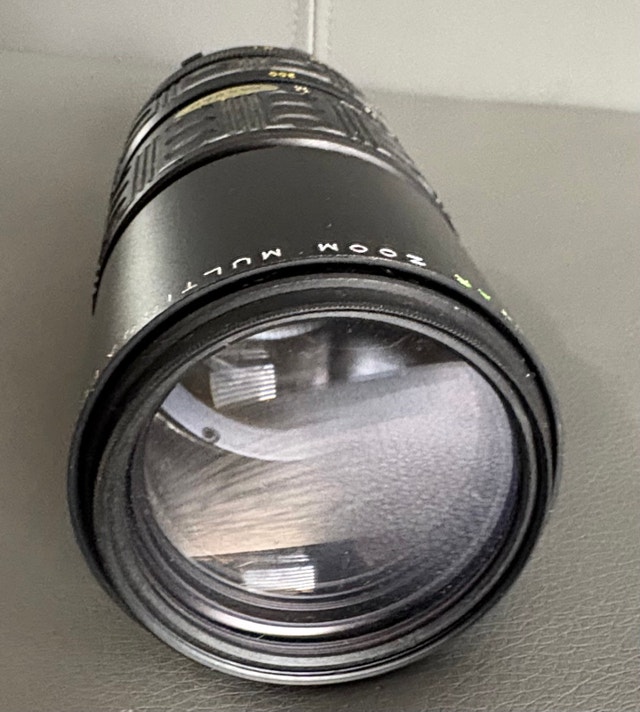 Zoom multicoated 1:4.5 F=80-200mm