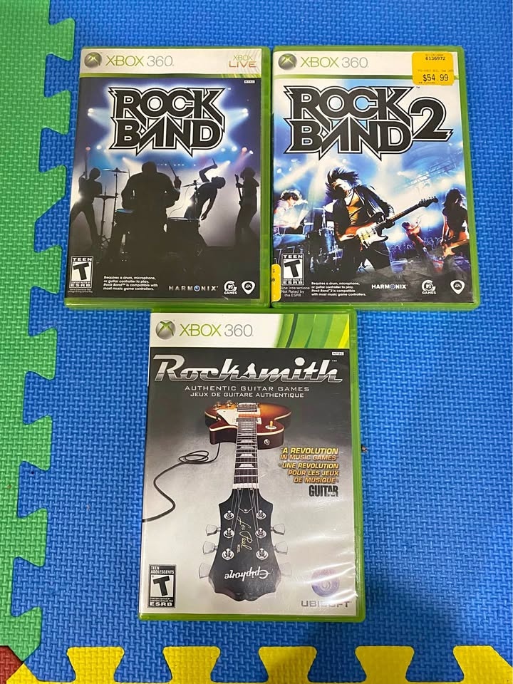 Rock Band Games for Xbox 360