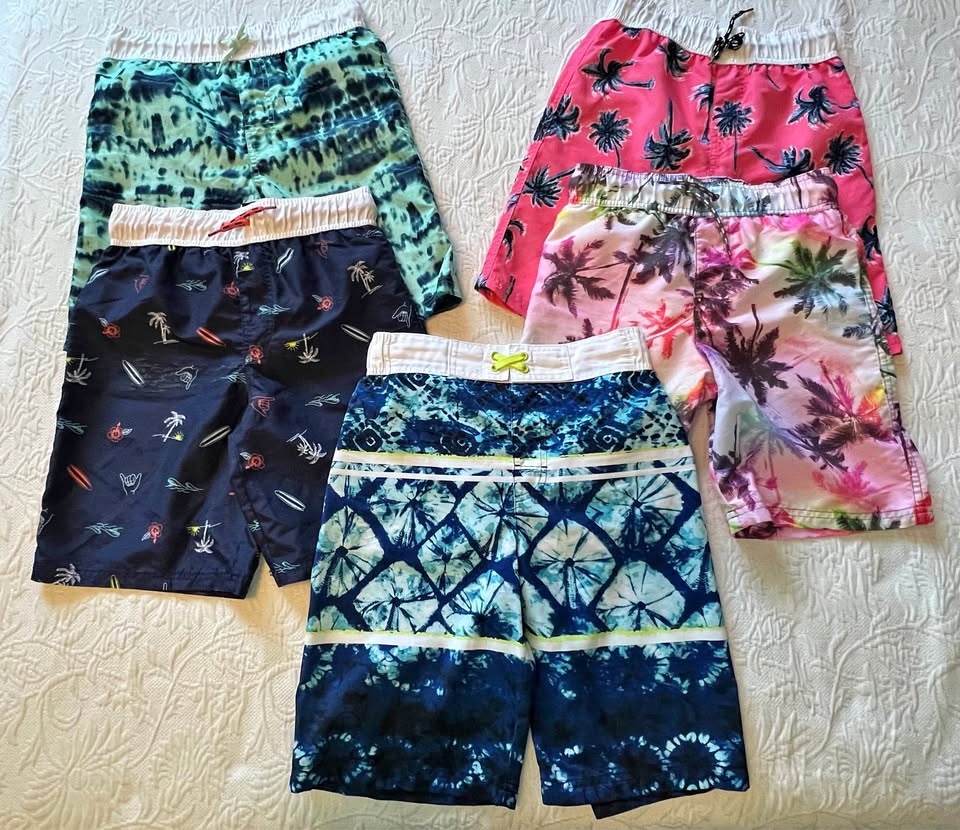 Boys Swim Shorts Sz 10-12