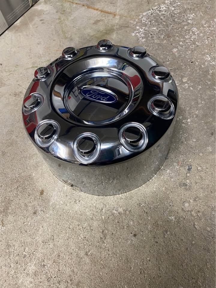 OEM Ford Chrome Center Cap with Ford Logo - 1 Piece - photo 2