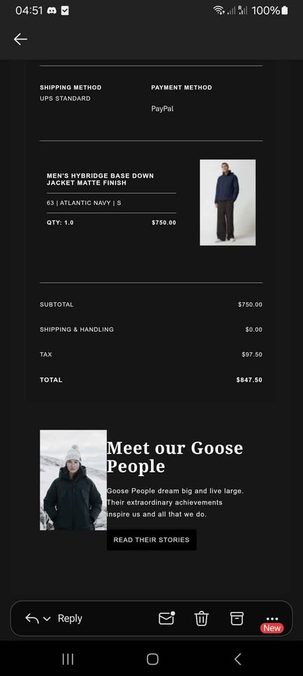 Canada Goose Hybridge Base Down Jacket Matte Finish - photo 2