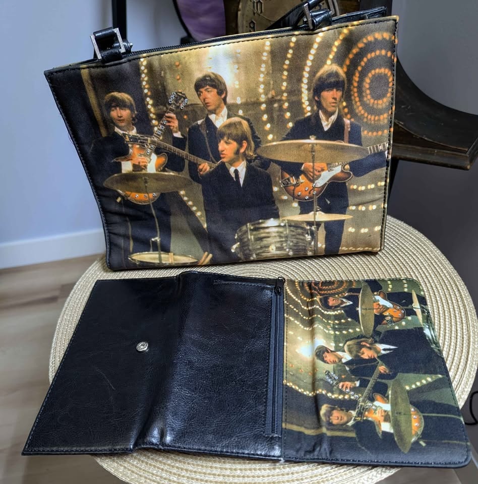Beatles purse with matching wallet - Vintage but never used - photo 3