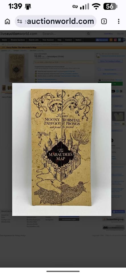 Harry Potter Marauders Map