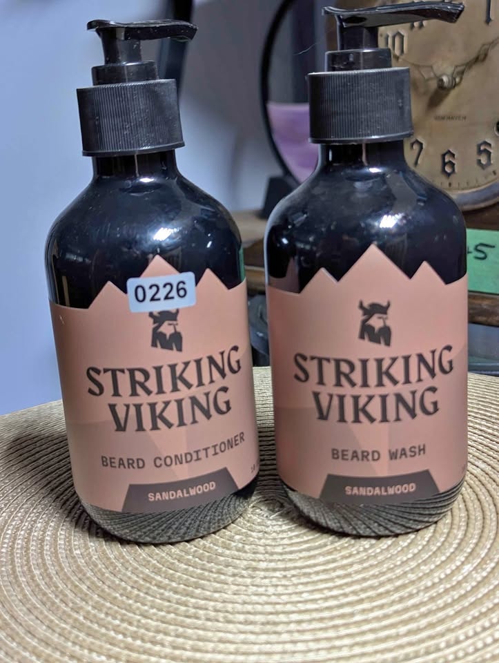 Striking Viking Beard Wash & Conditioner - BRAND NEW