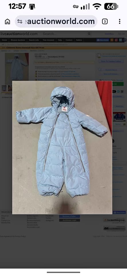 Reina puffer snowsuit - gently used