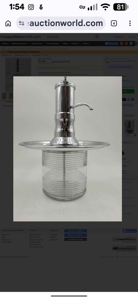 Retro liquor dispenser - photo 2