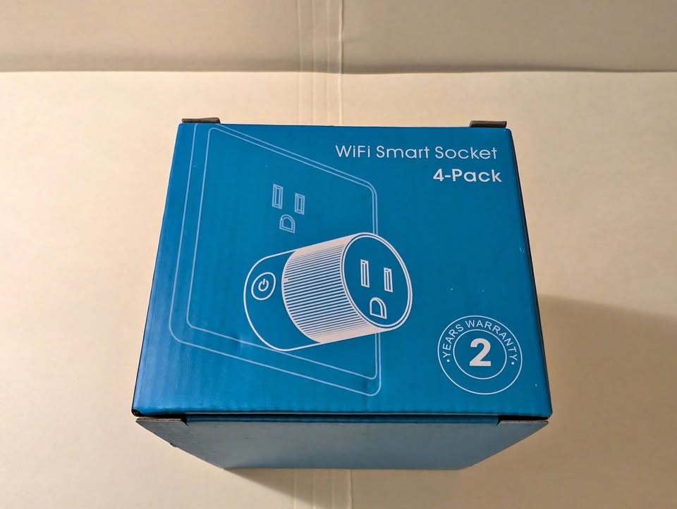WiFi Smart Plugs - 4 Pack - Works with Amazon & Google