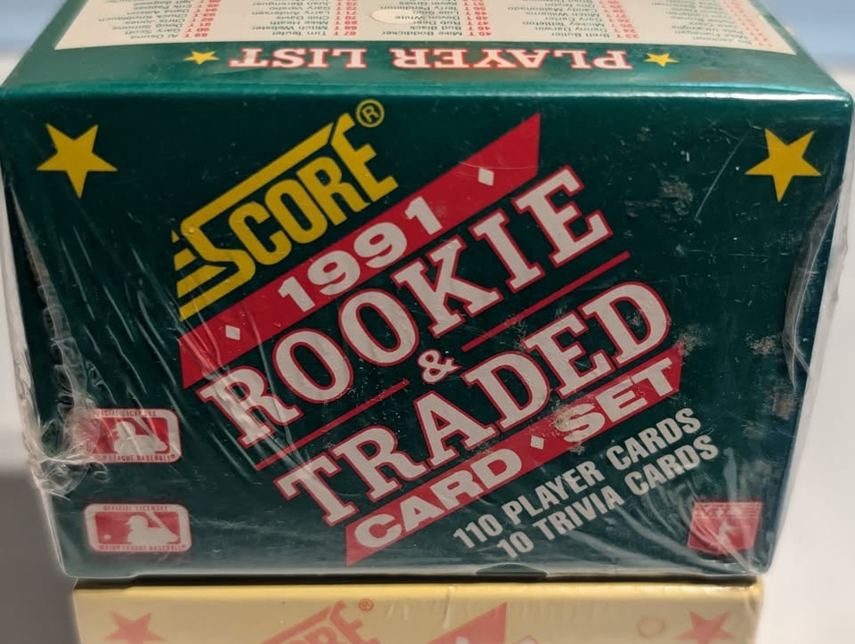 1990 & 1991 Score Baseball & Hockey Sealed Sets - photo 4