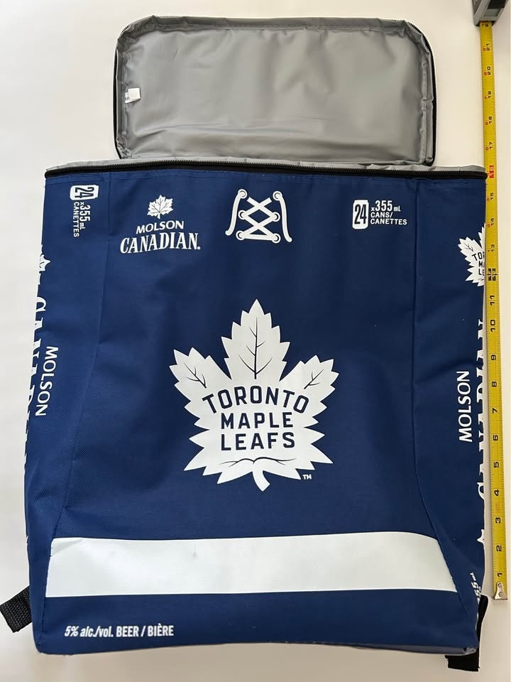 Brand New Toronto Maple Leafs Cooler Backpack P/U Warden & Hwy 7 - photo 2