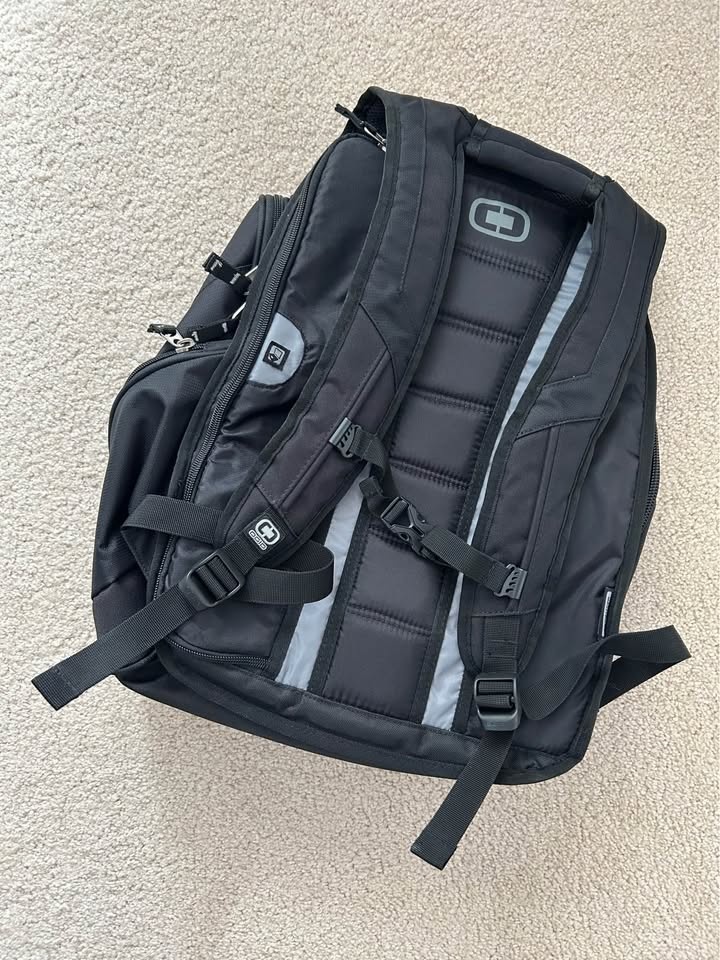 Brand New OGIO Mastermind Black Nylon Backpack 19”x14”x10” - photo 2