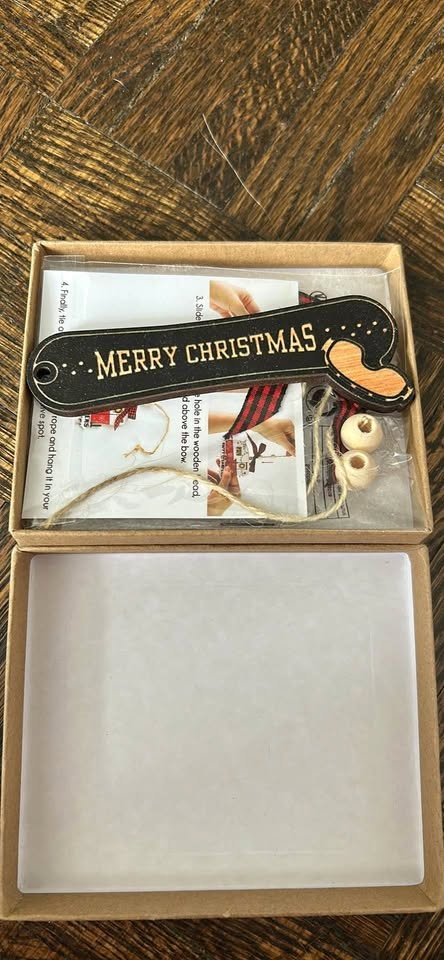 Snowboard Christmas Ornament