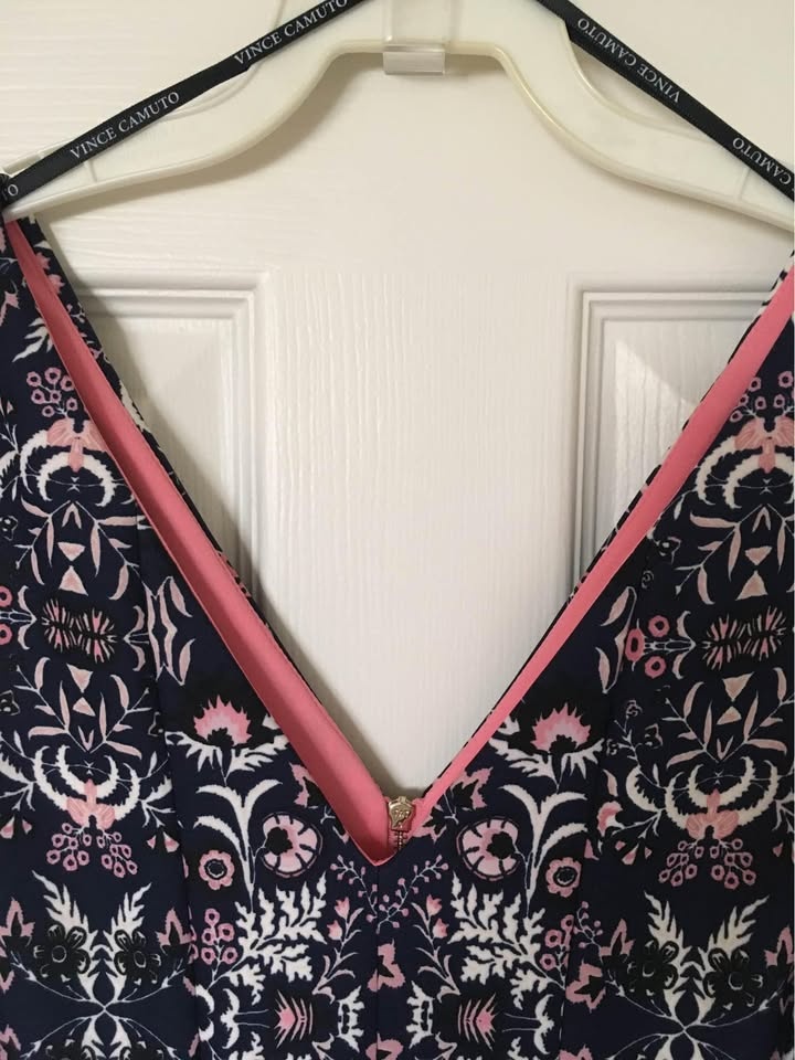 Vince Camuto Sleeveless Floral Dress - Size 6 - New w/ Tag - photo 4
