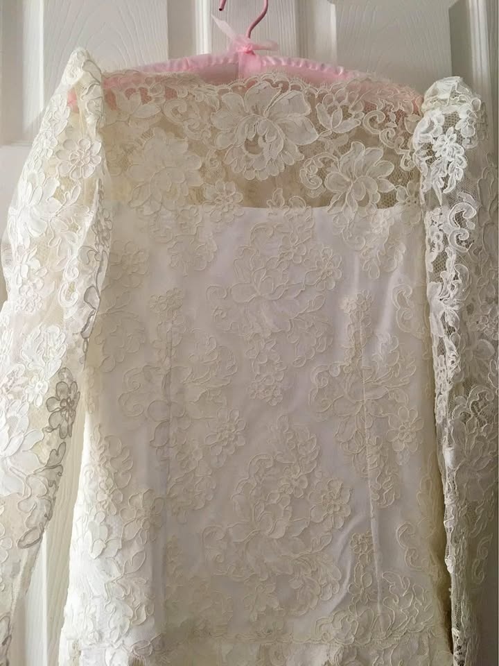 Couture A-Line Long Sleeve Lace Wedding Dress - Markham