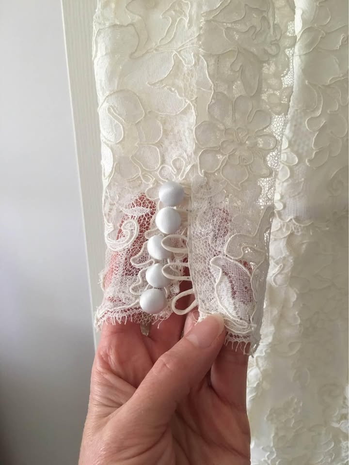 Couture A-Line Long Sleeve Lace Wedding Dress - Markham - photo 5