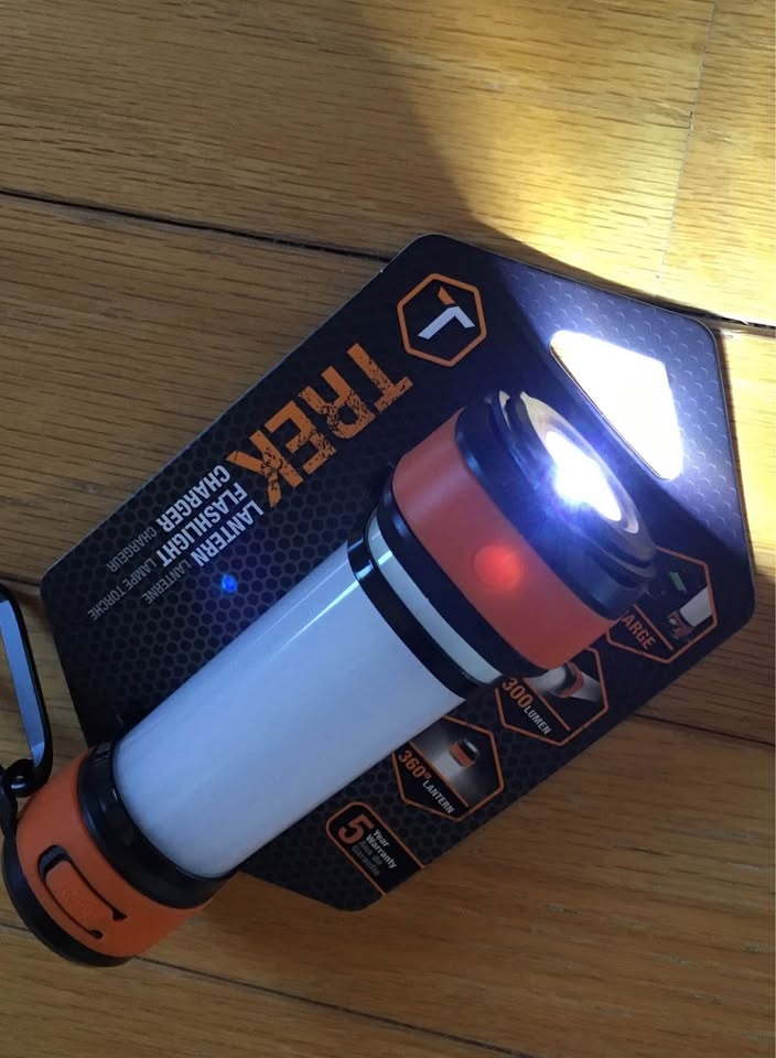 Brand New ToughTested Trek Lantern, Flashlight Power Bank (TT-PB - photo 5