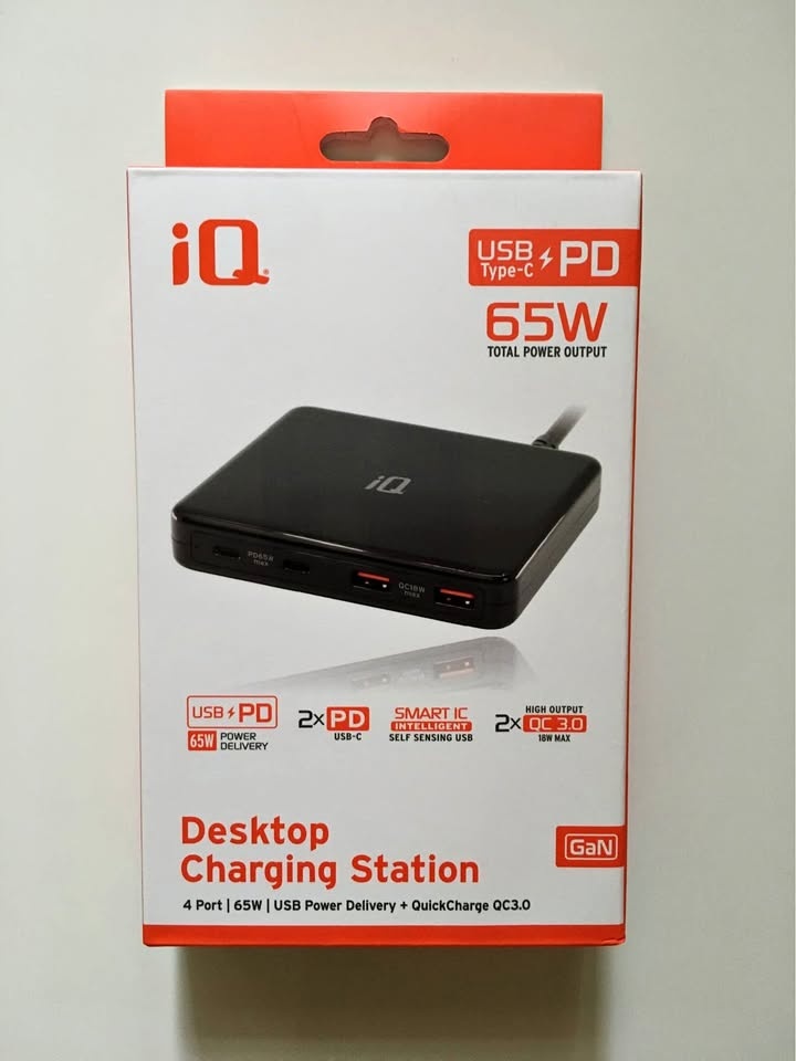 Brand New iQ 65W Desktop Charging Station (IQCHRSTN5) - Markham