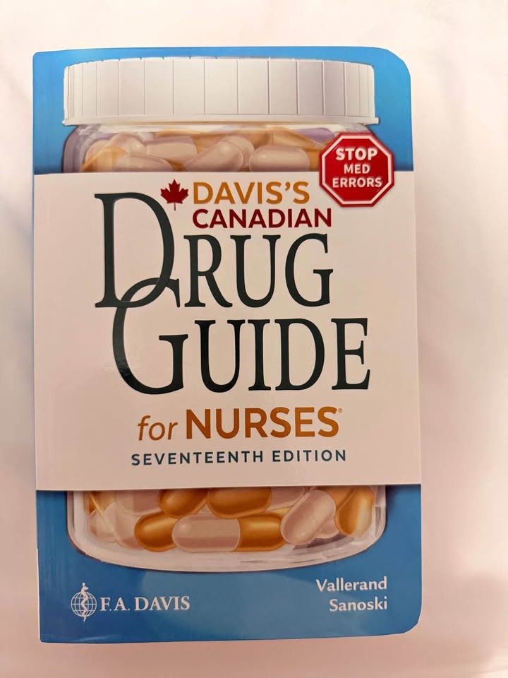 Davis’ Canadian Drug Guide for Nurses