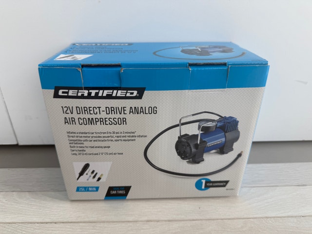 Brand new 12volt car tire air pump