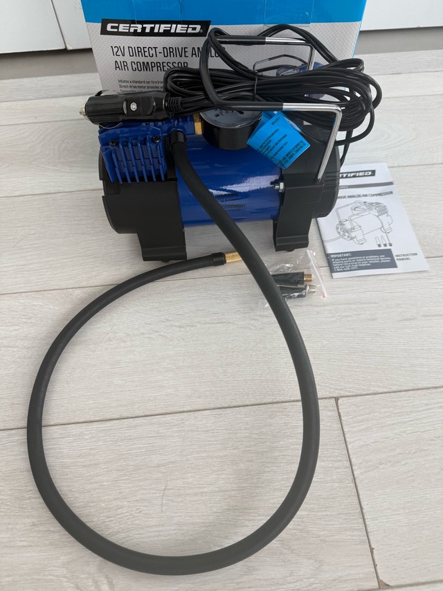 Brand new 12volt car tire air pump - photo 4