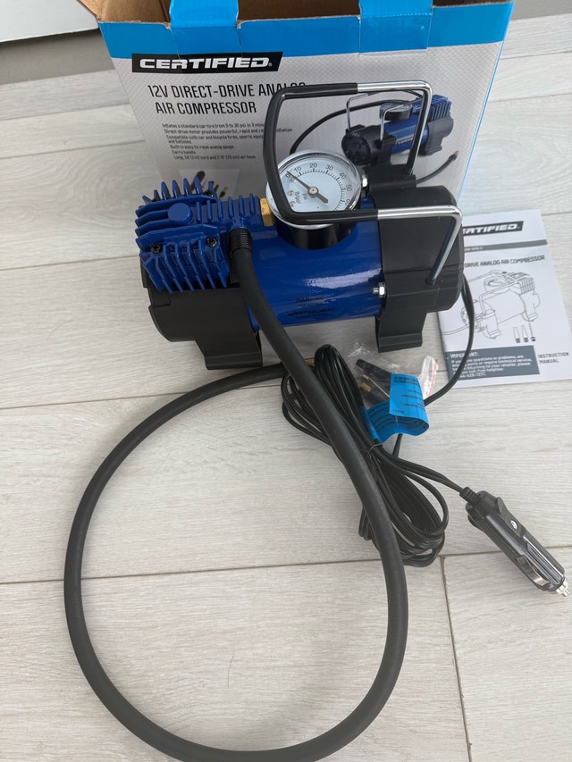 Brand new 12volt car tire air pump - photo 5