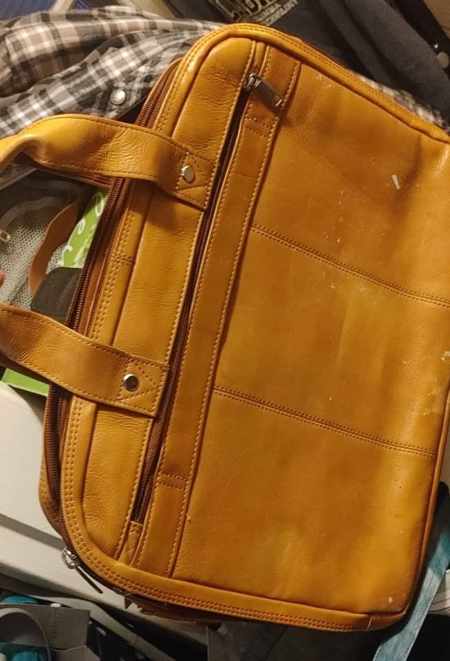 🧡Wilson's Leather Vaquetta Crossbody Messenger Bag/Briefcase - photo 3