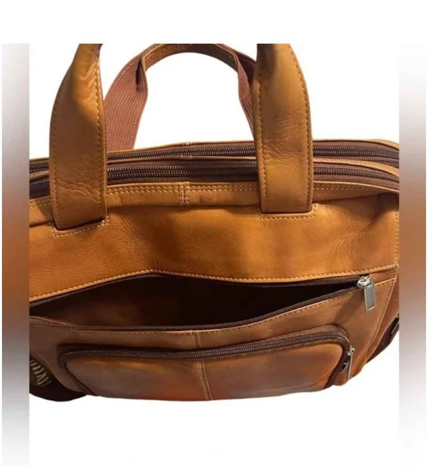 🧡Wilson's Leather Vaquetta Crossbody Messenger Bag/Briefcase - photo 5