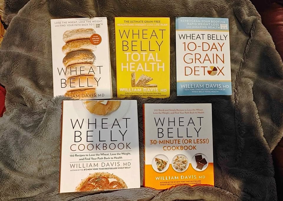 🧡5 Brand New Wheat Belly Books - $5 ea or $20 for all