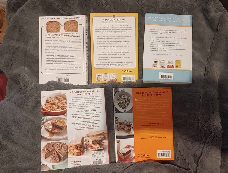 🧡5 Brand New Wheat Belly Books - $5 ea or $20 for all - photo 2