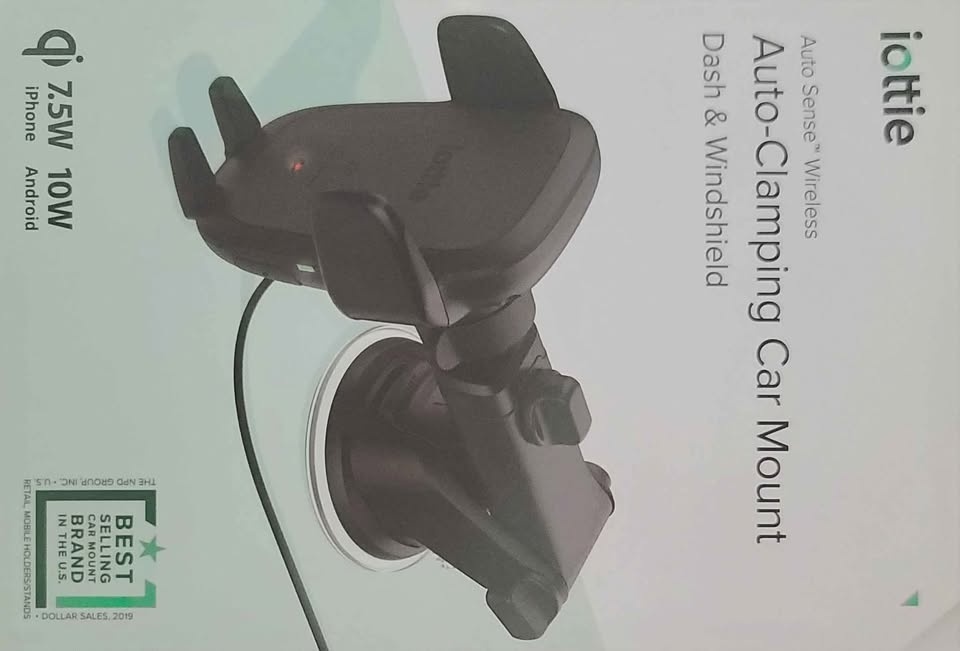 BNIB Iottie Auto Sense Wireless Phone Mount - photo 4