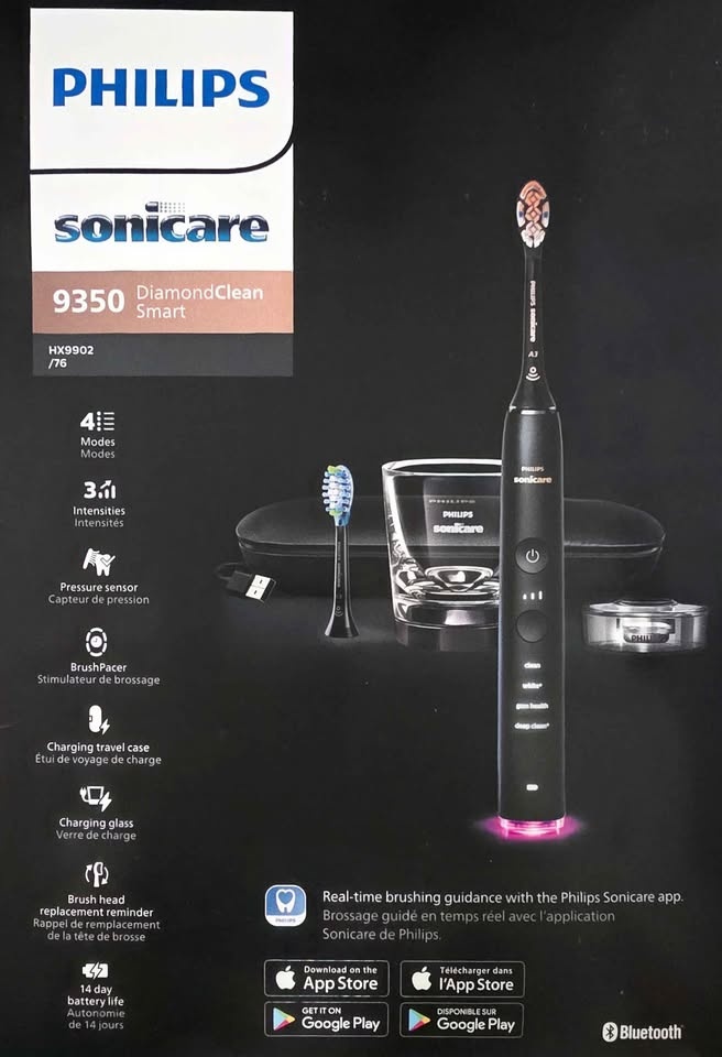 BNIB Philips Sonicare DiamondClean Smart 9350 Black - photo 2