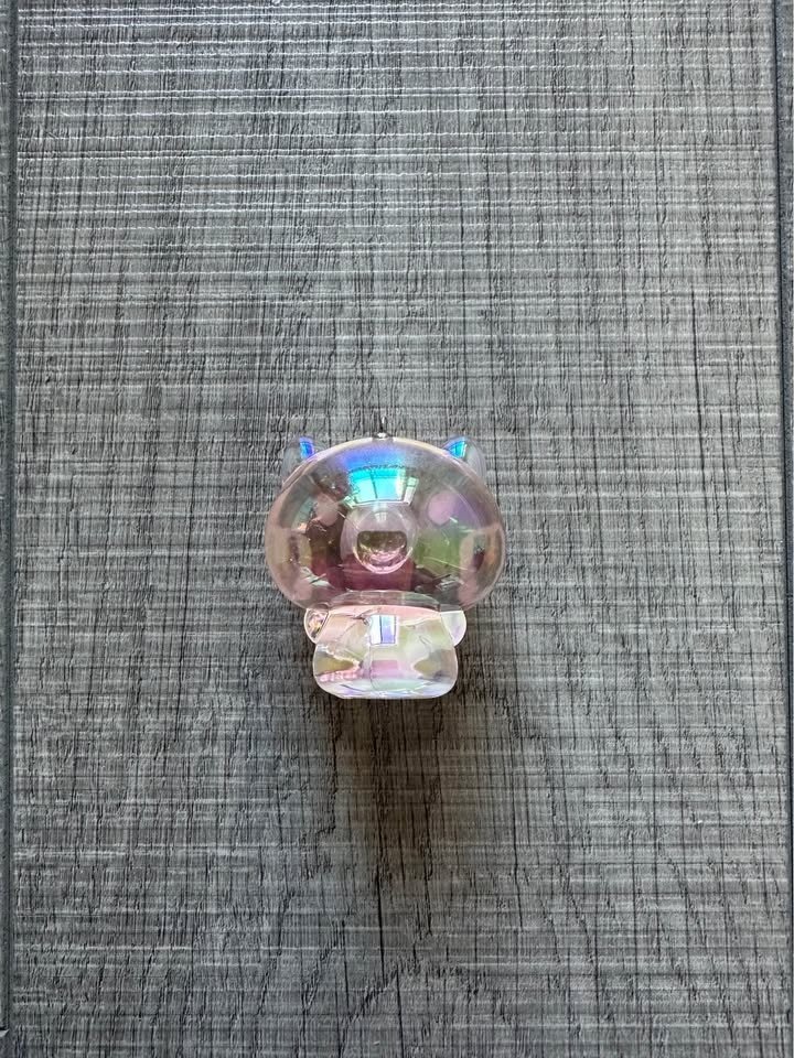 Cute Pink Cat Decor with white heart - photo 3