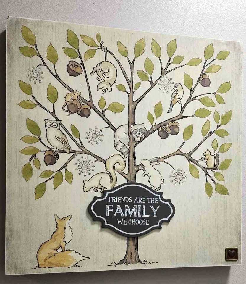 Wall Art - Friends are the Family