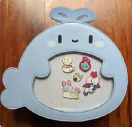 One of a Kind Whale Bag - Pin Display Crossbody/Backpack - photo 5