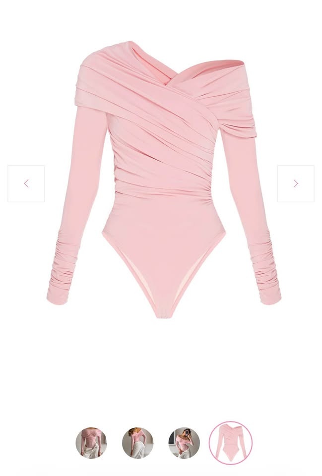 Pink bodysuit XS - New! - photo 5