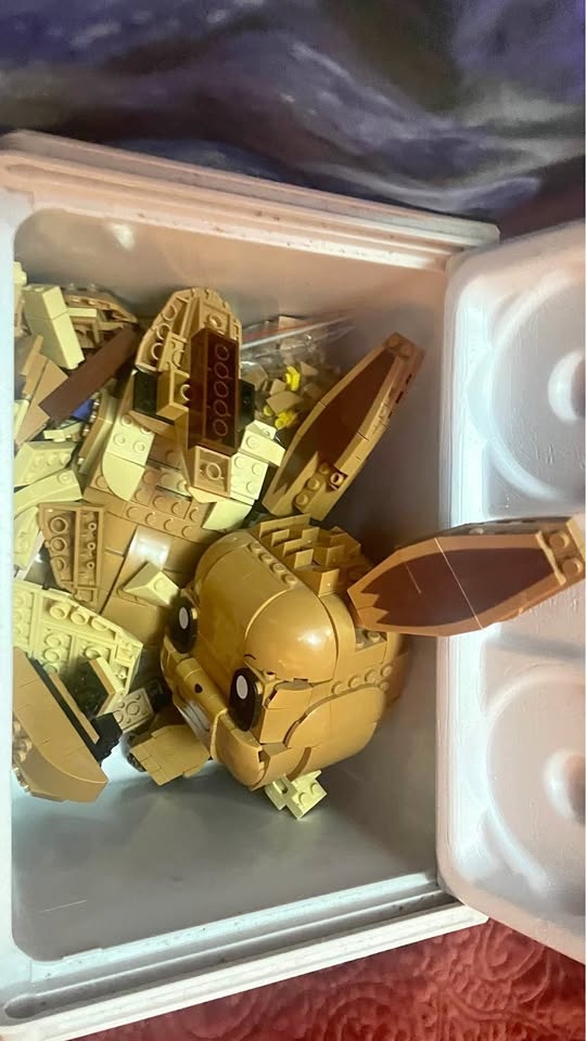 Lego-compatible brick lot - Pokemon Evee and more