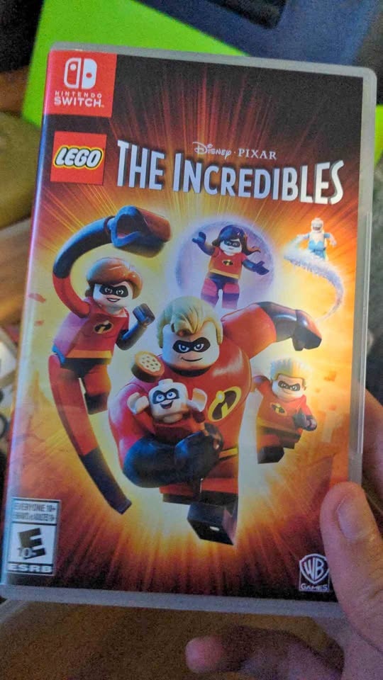 3 Nintendo Switch Games - Mario, Pokemon, Incredibles