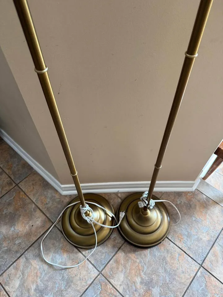 IKEA floor lamps. No shades image indicator(2)