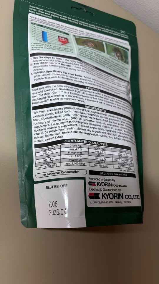 Turtle Food - Sealed Krill & Pellets - photo 3