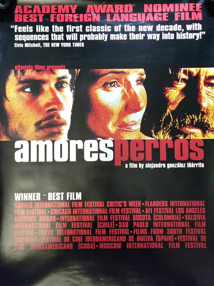 Amores Perros Movie Poster - photo 2