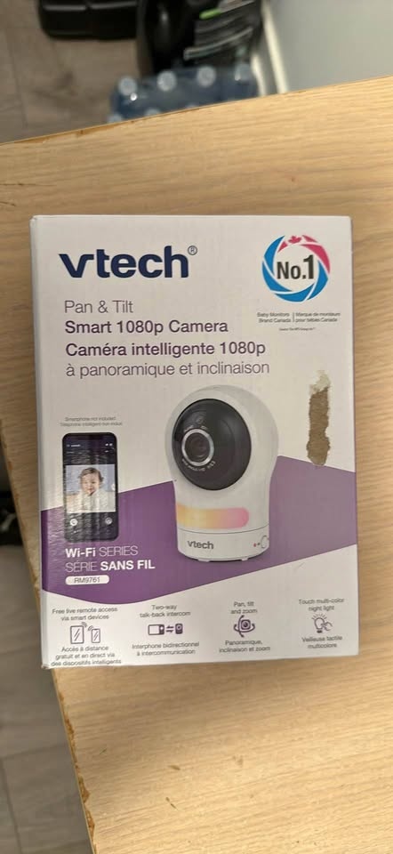 Vtech Baby Pan & Tilt Baby Monitor - Brand New