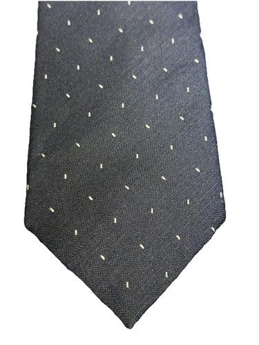 John Varvatos Mens Tie Navy Blue Polka Dot - photo 2