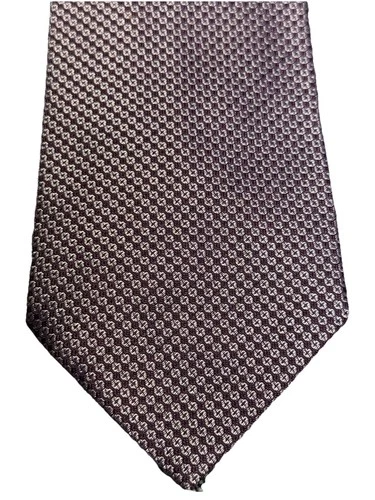 John Varvatos Men's Tie Purple/Mauve Geometric Design